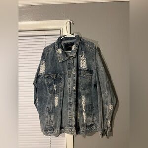 Men’s forever 21 jean jacket XXXL